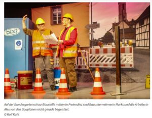 Radau auf der Gartenschau